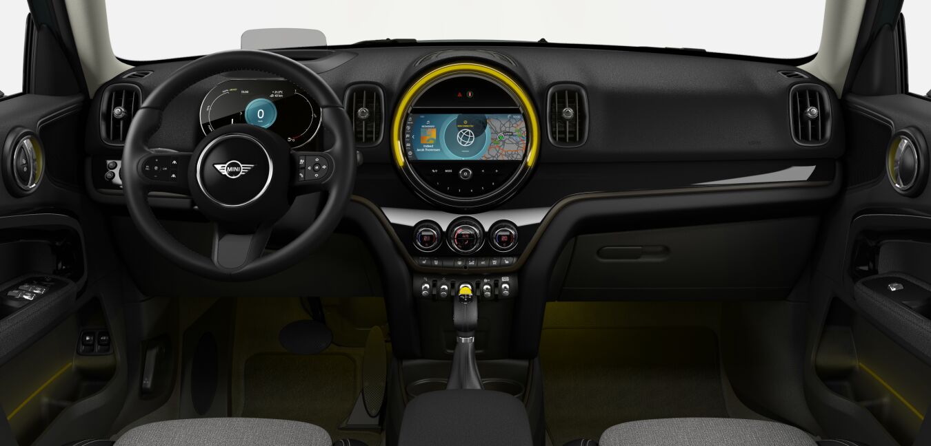 MINI MINI Countryman im Innenraum von vorne