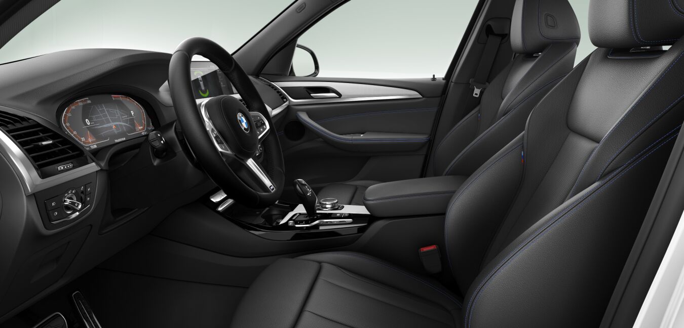BMW BMW X im Innenraum seitlich