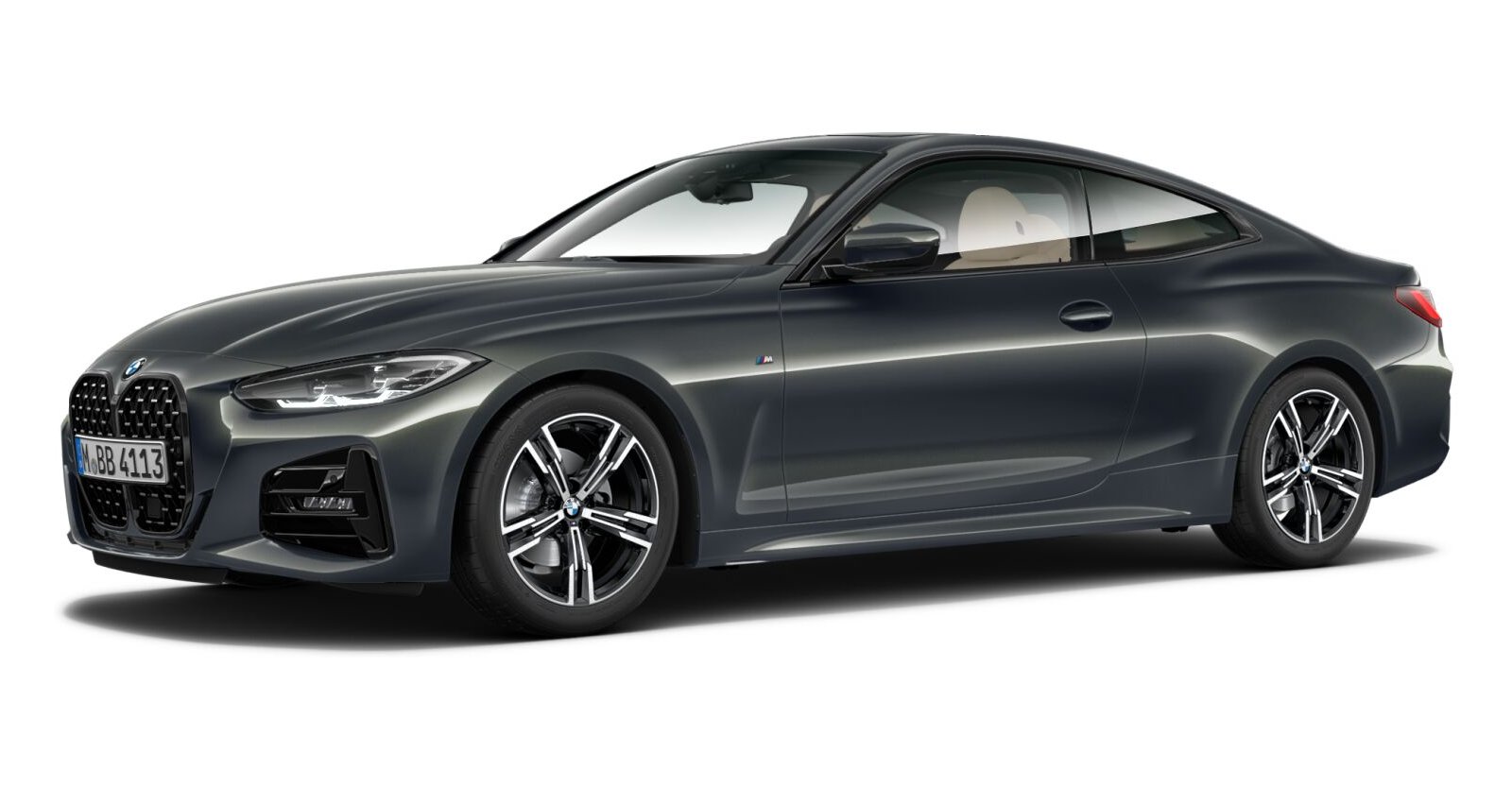 BMW BMW 4er in Grau von vorne BMW BMW 4er in Grau von vorne