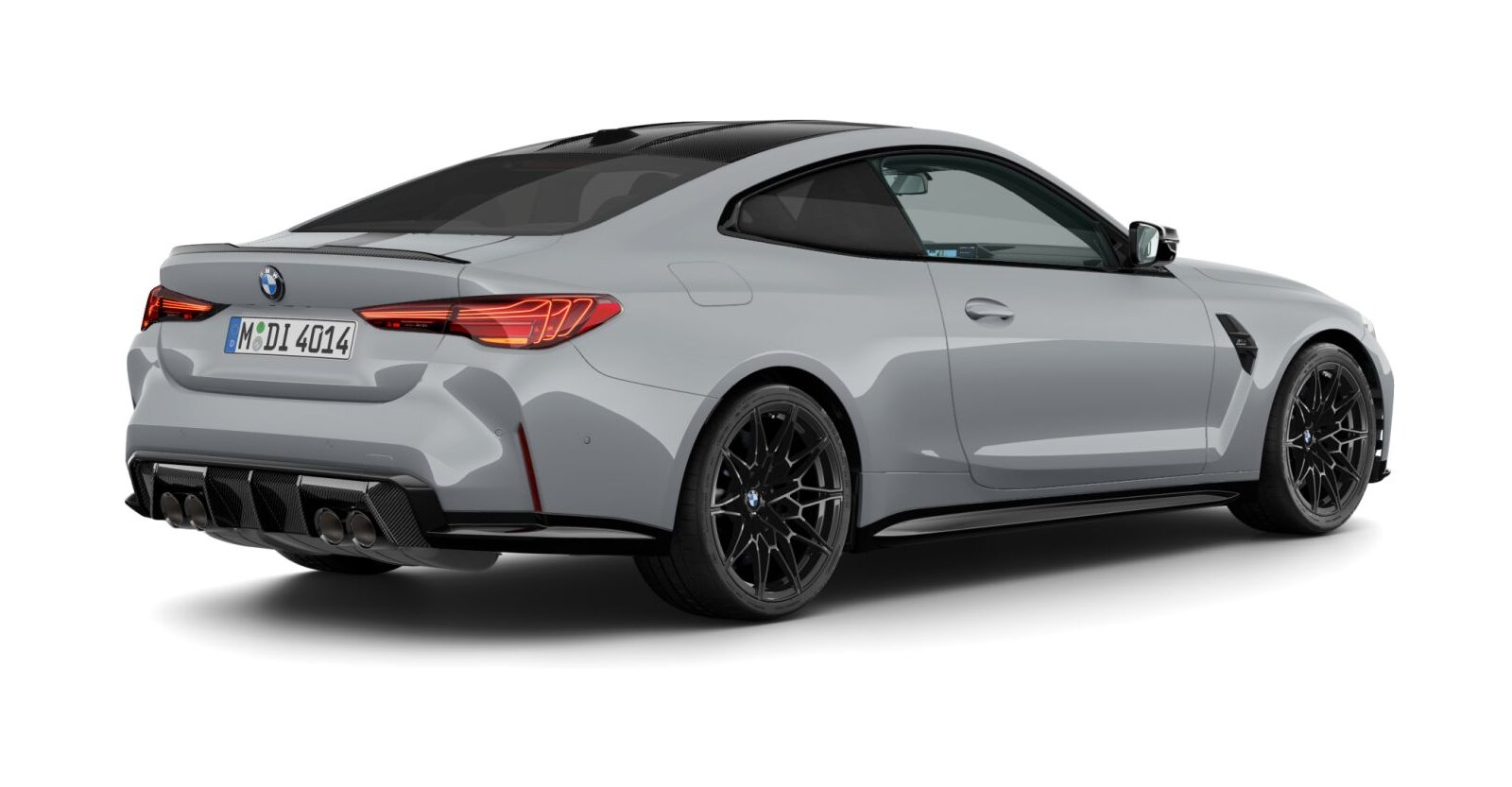 BMW BMW M in Grau von hinten BMW BMW M in Grau von hinten