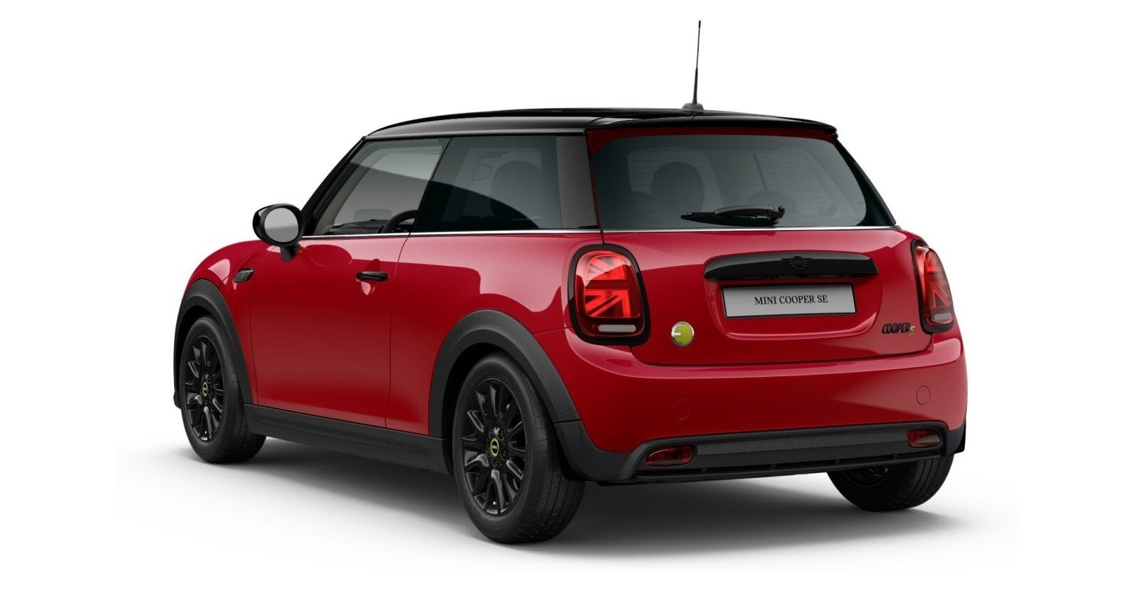 MINI MINI 3-Türer in Rot von hinten