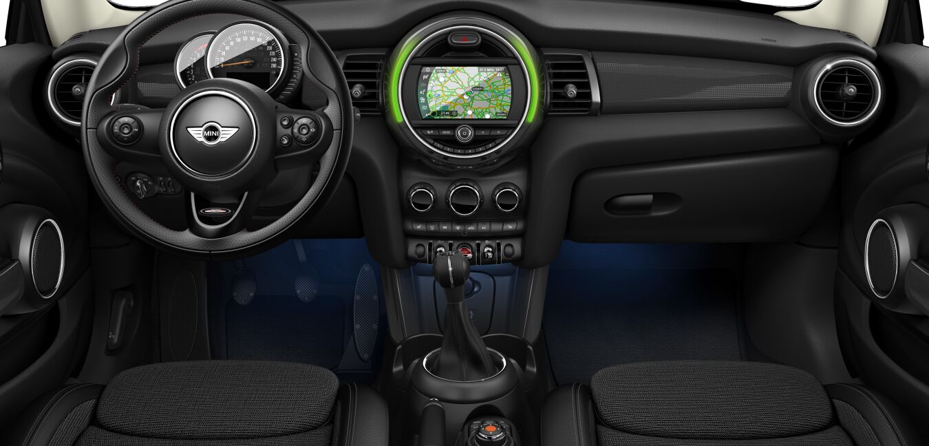 MINI MINI 3-Türer im Innenraum von vorne