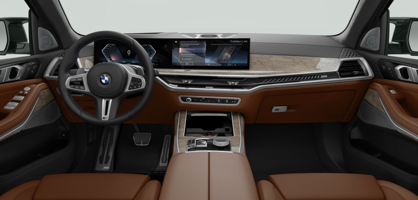 BMW BMW X im Innenraum von vorne