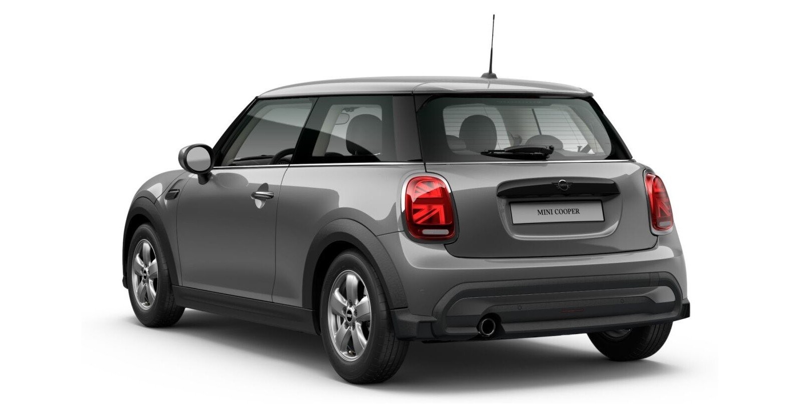 MINI MINI 3-Türer in Grau von hinten