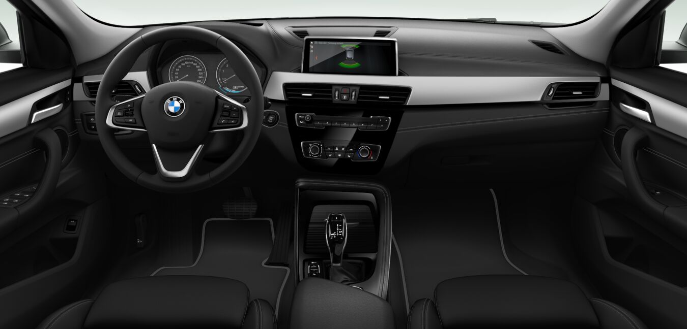 BMW BMW X im Innenraum von vorne
