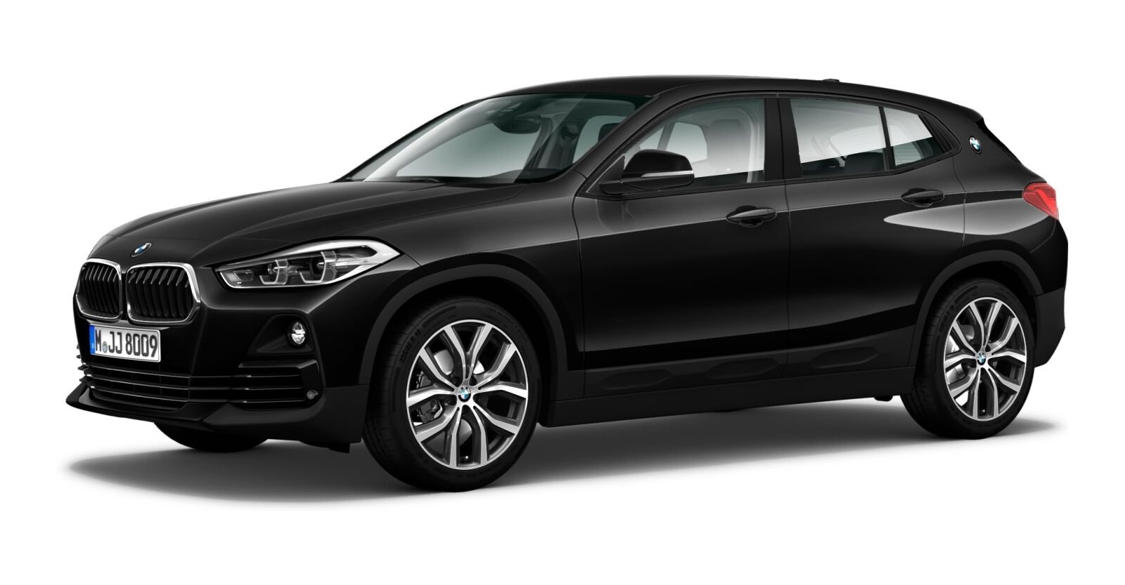 BMW BMW X in Schwarz von vorne BMW BMW X in Schwarz von vorne
