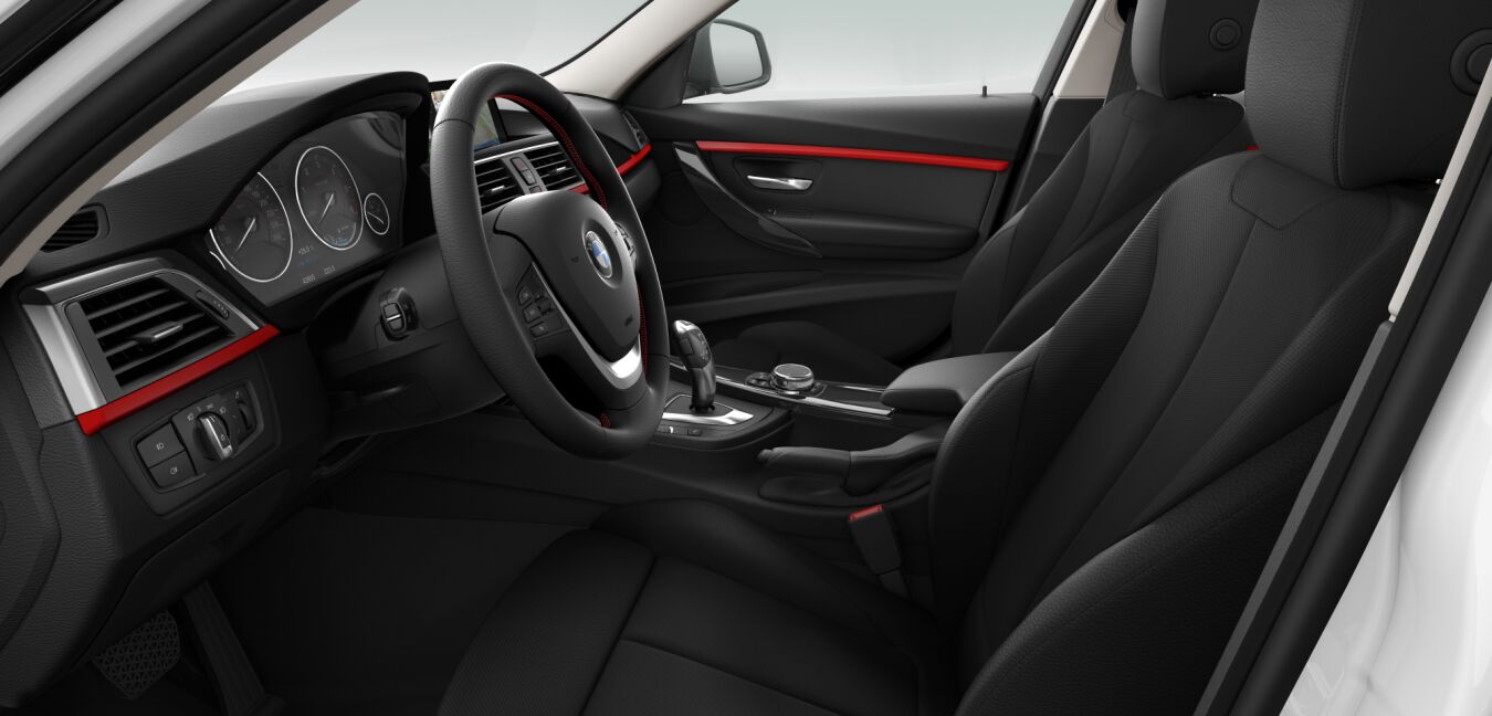 BMW BMW 3er im Innenraum seitlich BMW BMW 3er im Innenraum seitlich