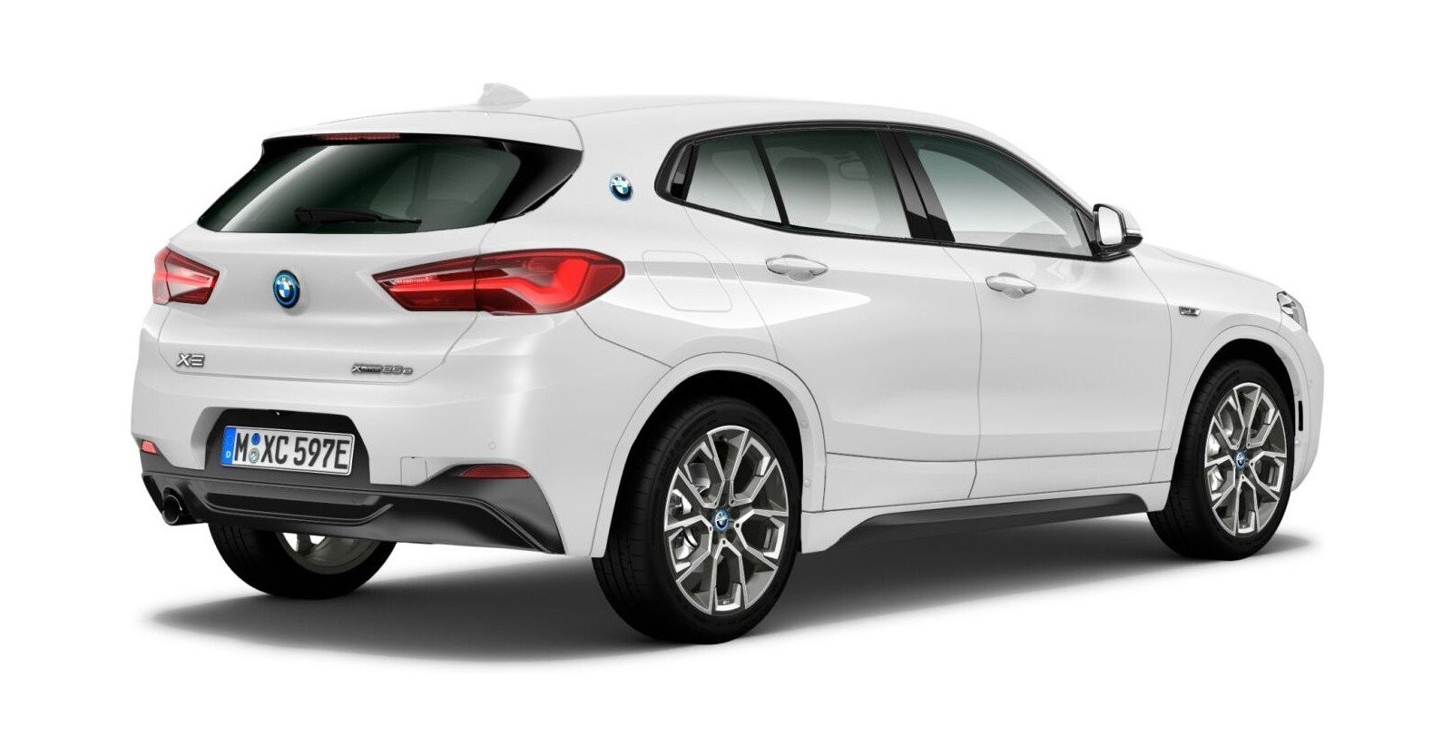 BMW BMW X in Weiß von hinten