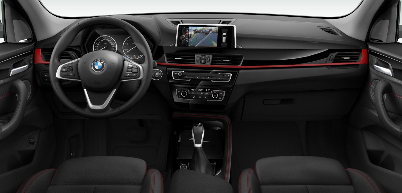 BMW BMW X im Innenraum von vorne
