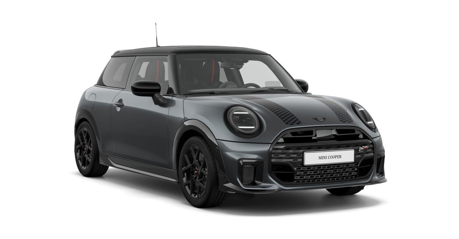 MINI Cooper S in Grau von vorne