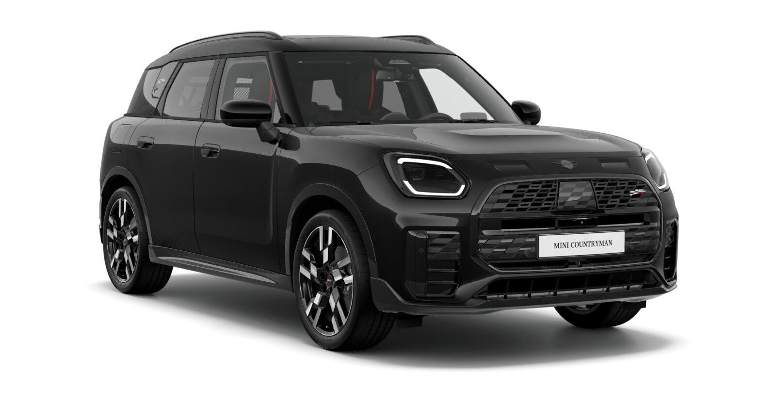 MINI Countryman S ALL4 in Schwarz von vorne