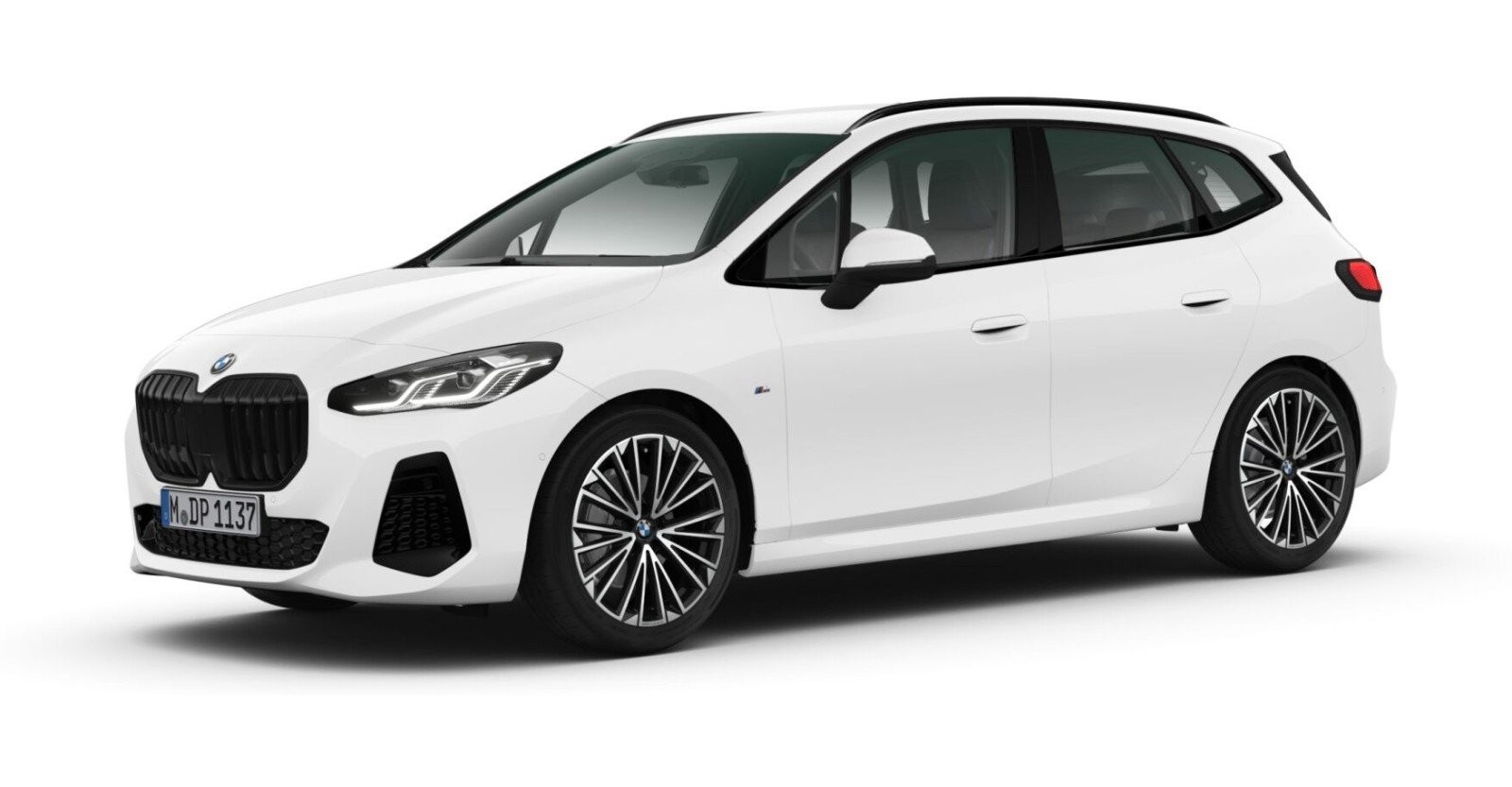 BMW BMW 2er in Weiß von vorne BMW BMW 2er in Weiß von vorne
