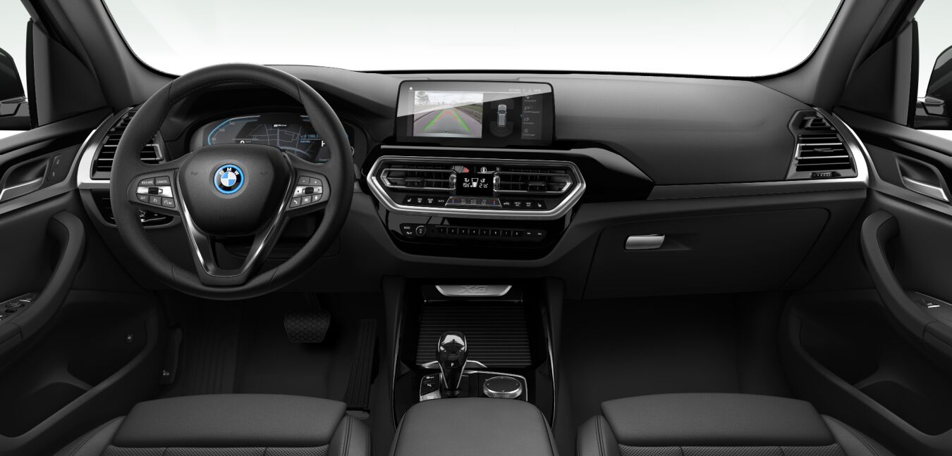 BMW BMW X im Innenraum von vorne