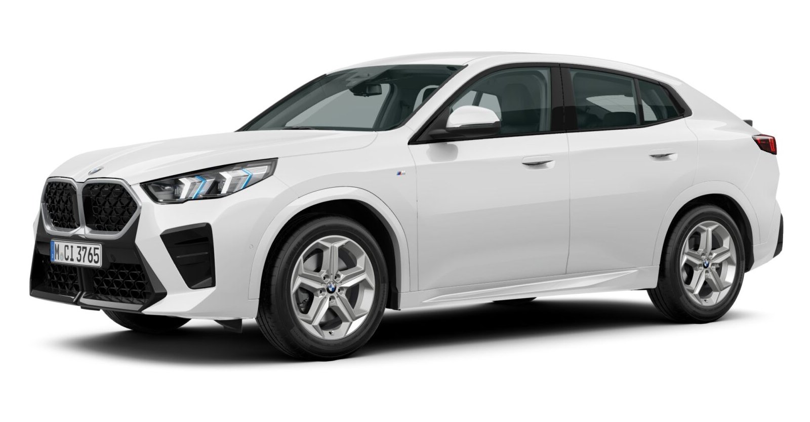BMW X2 sDrive20i in Weiß von vorne