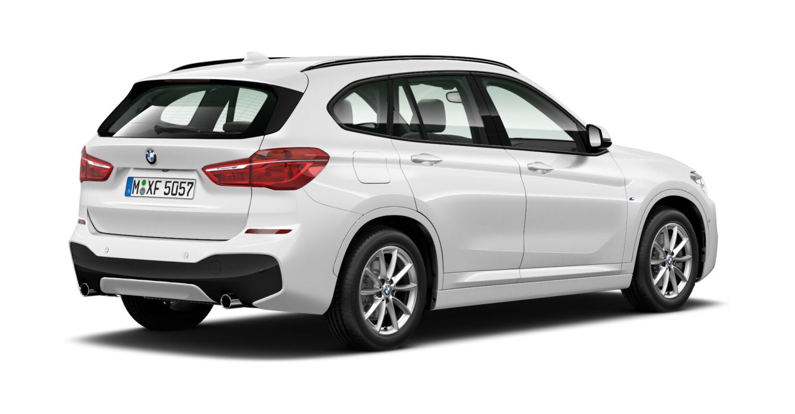 BMW BMW X in Weiß von hinten