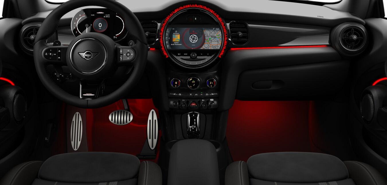 MINI MINI 3-Türer im Innenraum von vorne MINI MINI 3-Türer im Innenraum von vorne