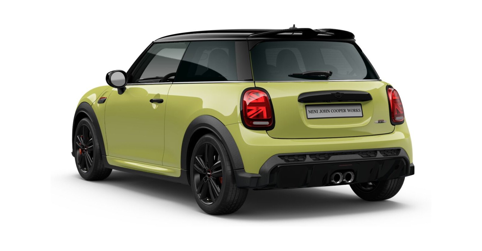 MINI MINI 3-Türer in Gelb von hinten MINI MINI 3-Türer in Gelb von hinten