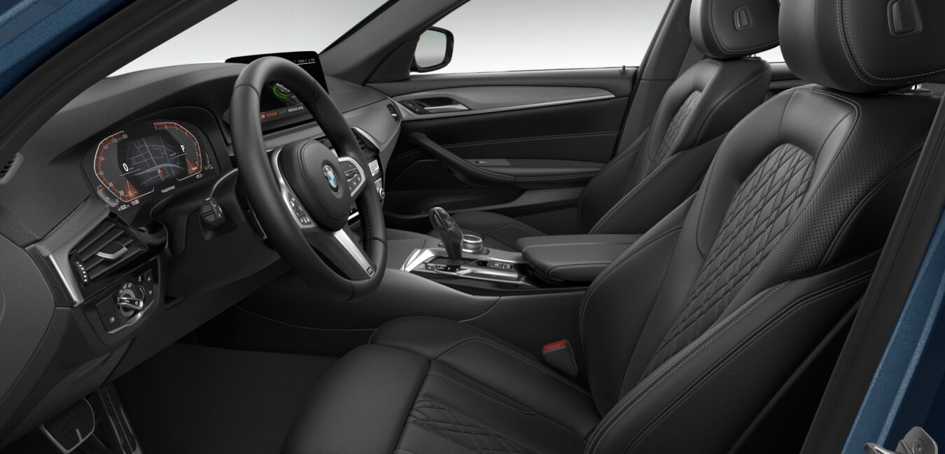 BMW BMW 5er im Innenraum seitlich