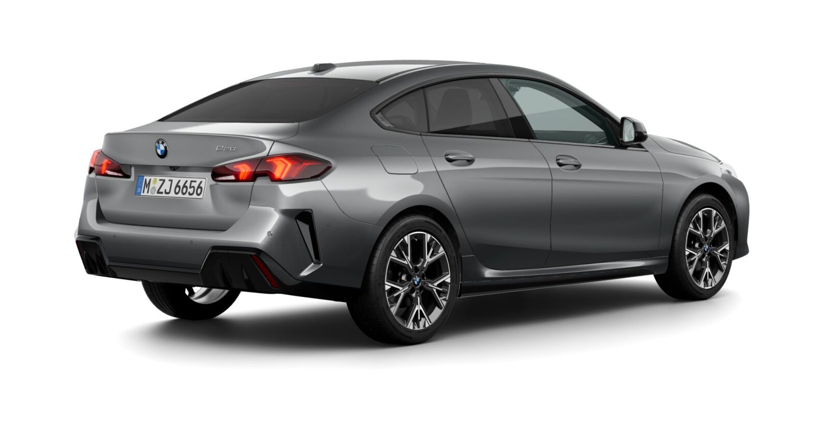 BMW BMW 2er in Grau von hinten BMW BMW 2er in Grau von hinten