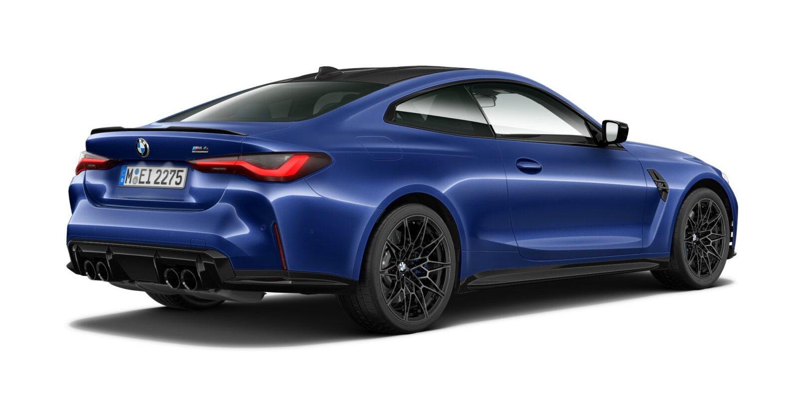 BMW BMW M in Blau von hinten BMW BMW M in Blau von hinten