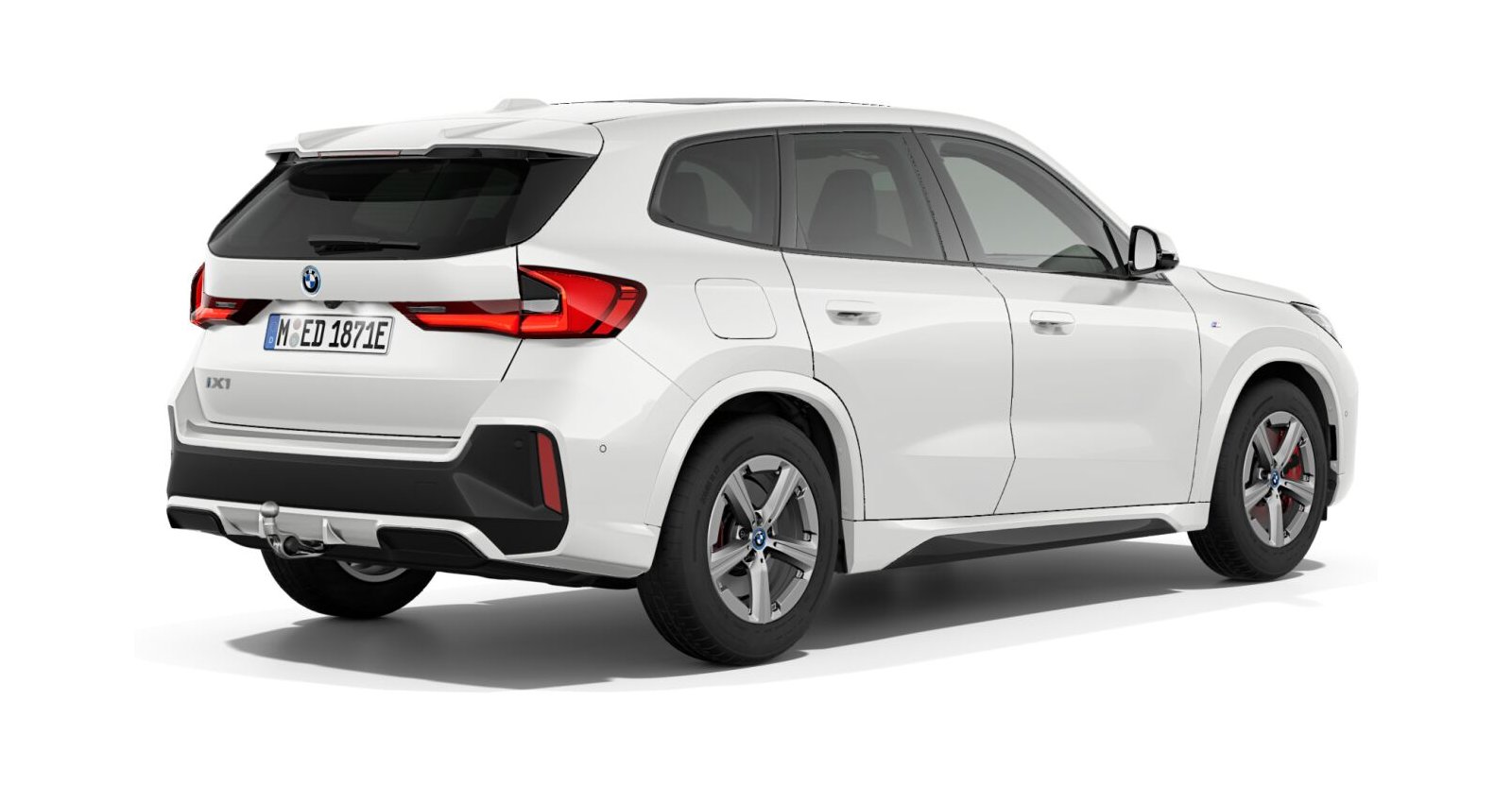 BMW BMW I in Weiß von hinten