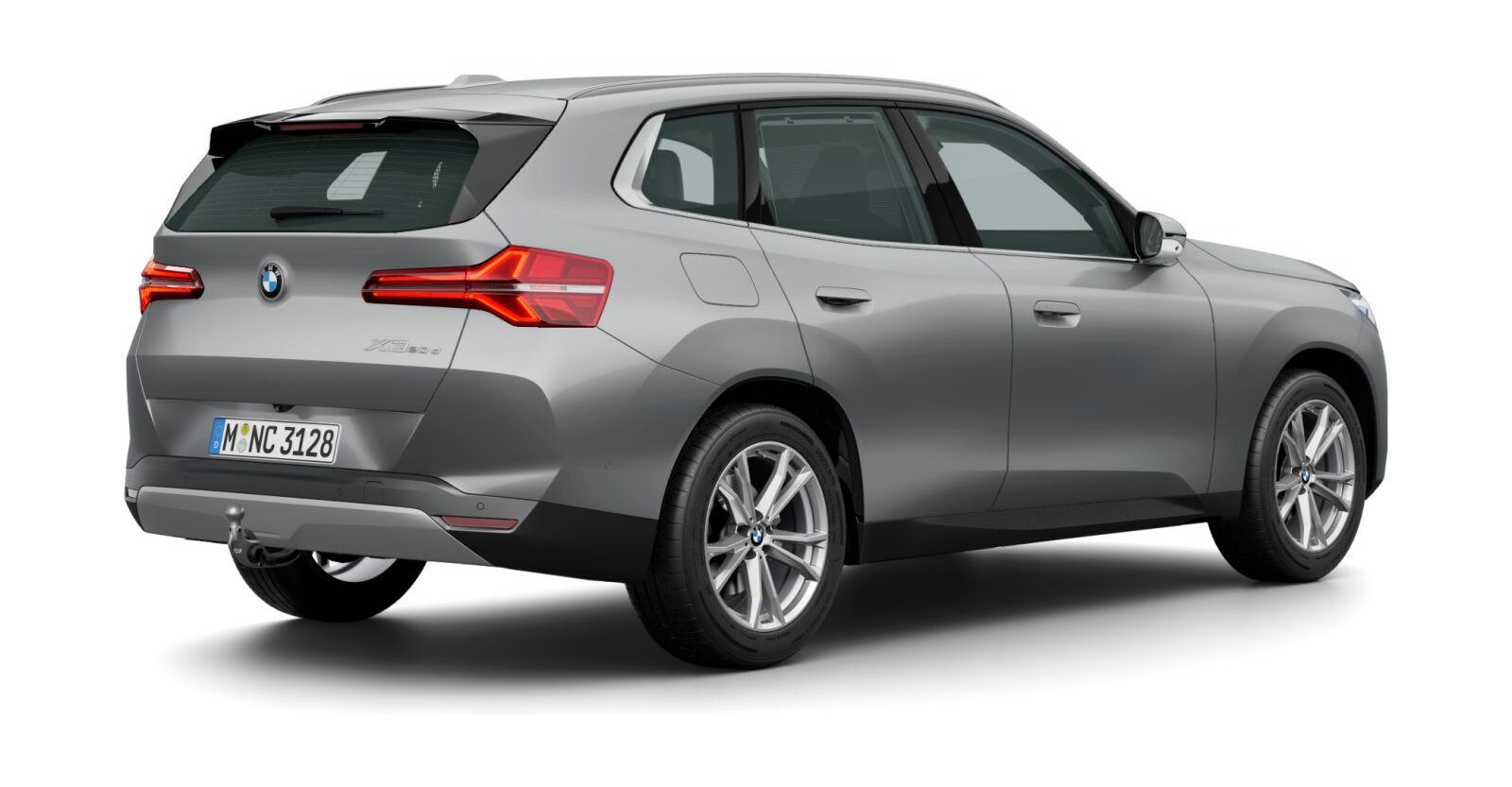BMW BMW X in Grau von hinten BMW BMW X in Grau von hinten