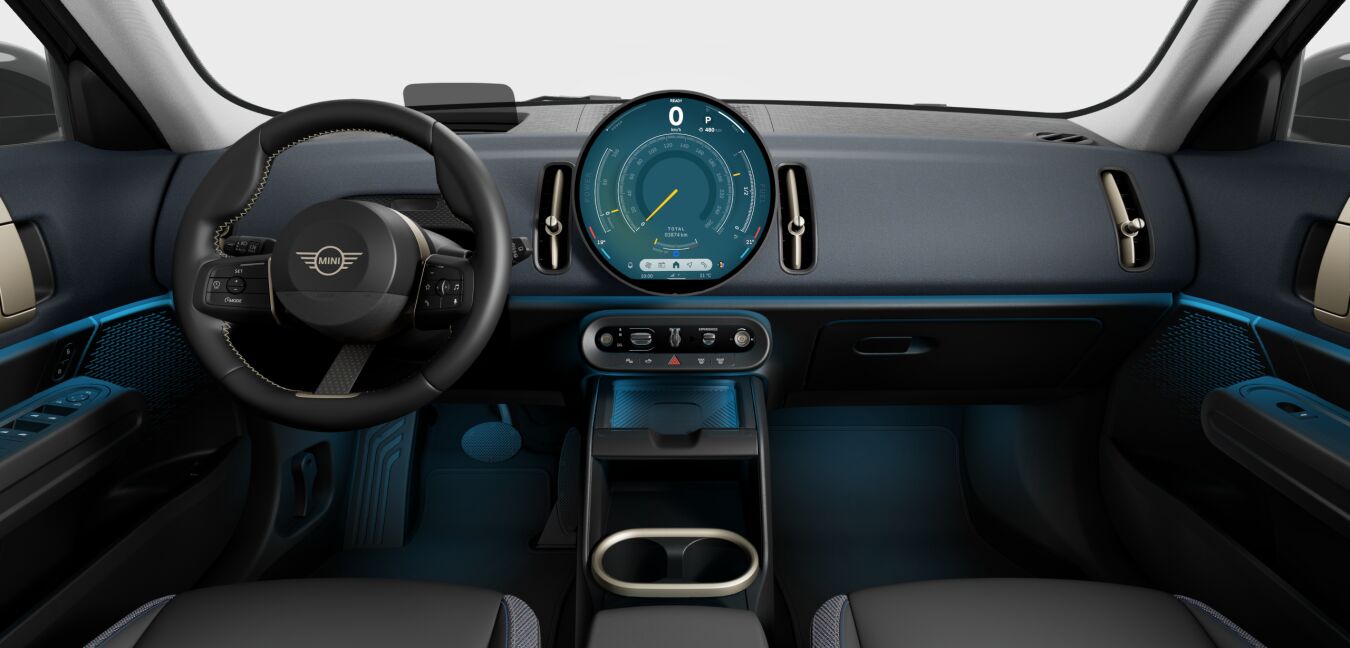 MINI MINI Countryman im Innenraum von vorne