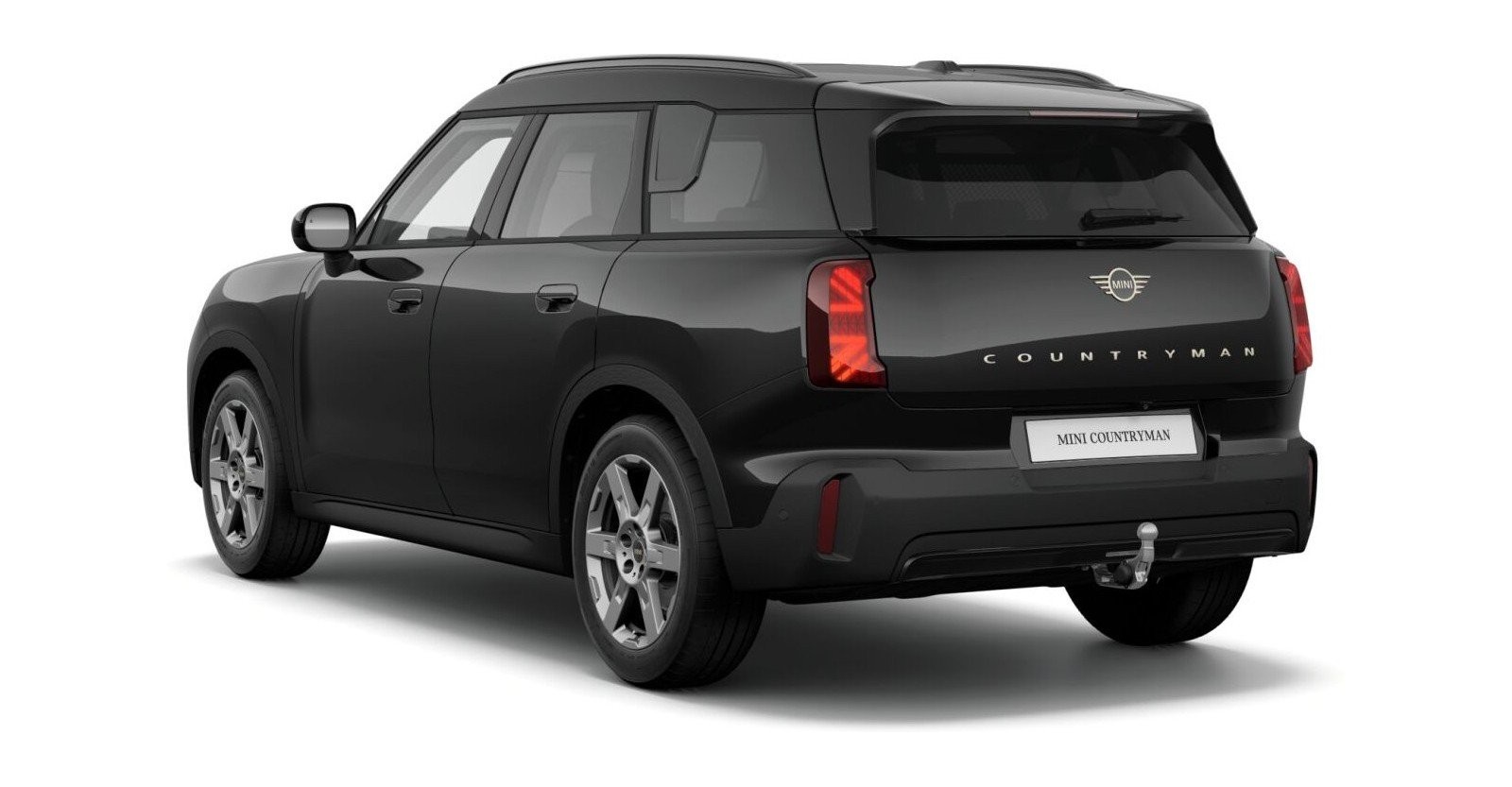 MINI MINI Countryman in Schwarz von hinten