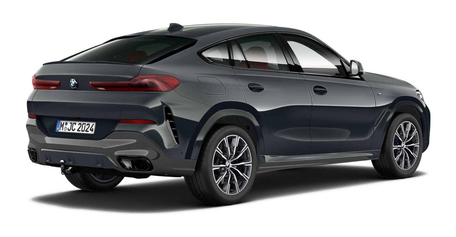 BMW BMW X in Grau von hinten BMW BMW X in Grau von hinten