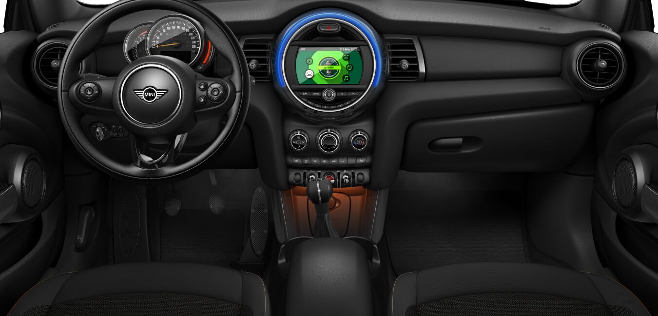 MINI MINI 3-Türer im Innenraum von vorne MINI MINI 3-Türer im Innenraum von vorne