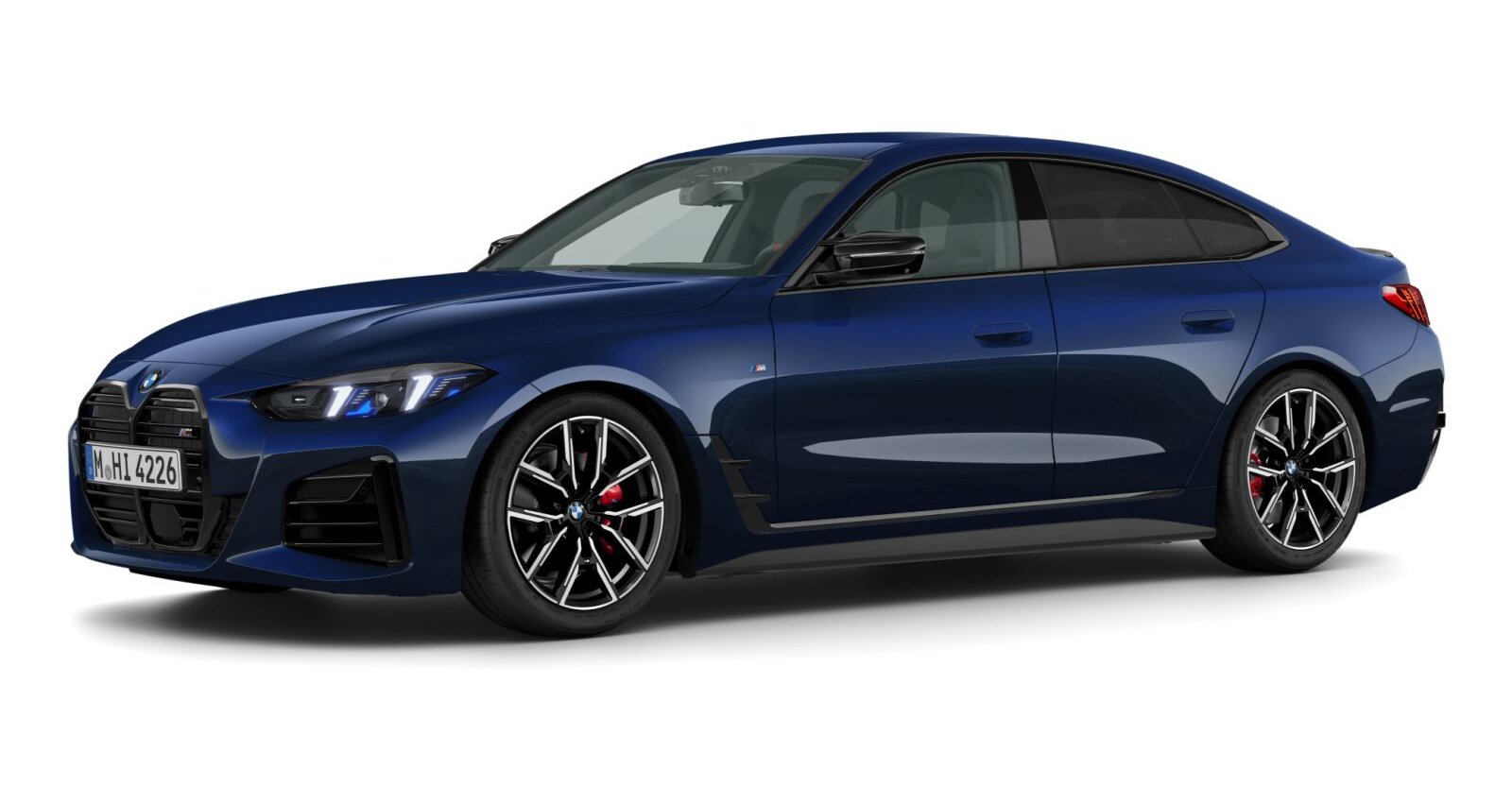 BMW BMW 4er in Blau von vorne BMW BMW 4er in Blau von vorne