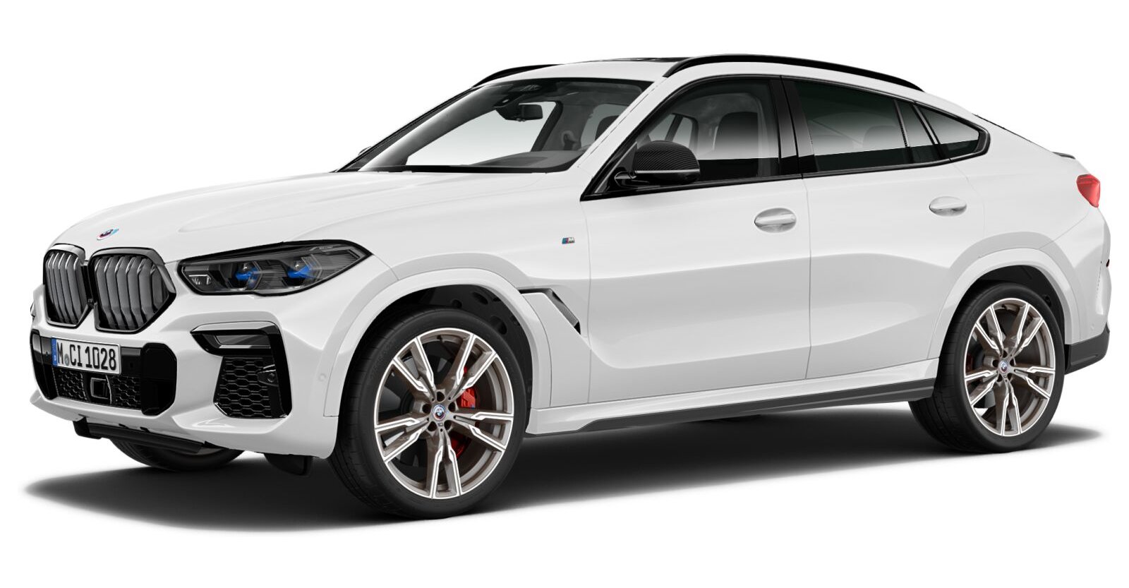 BMW BMW X in Weiß von vorne BMW BMW X in Weiß von vorne