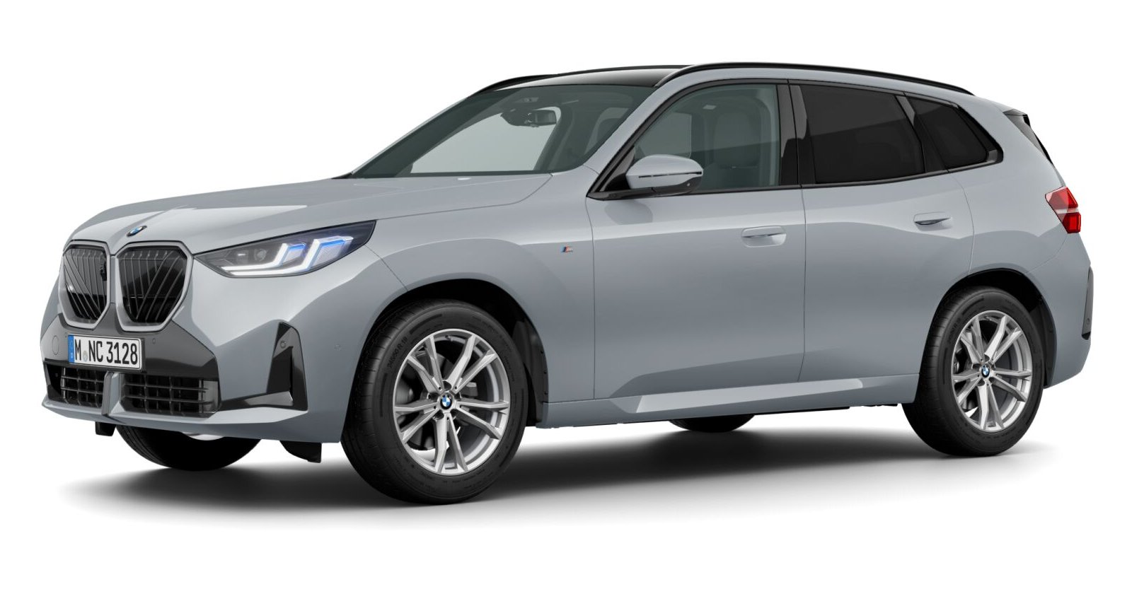 BMW X3 20 xDrive in Grau von vorne BMW X3 20 xDrive in Grau von vorne