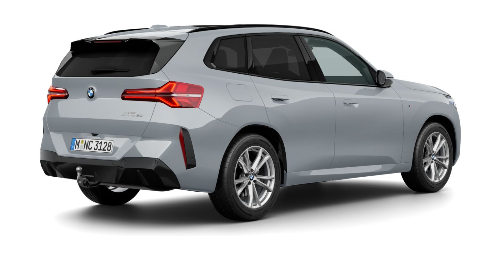 BMW BMW X in Grau von hinten BMW BMW X in Grau von hinten