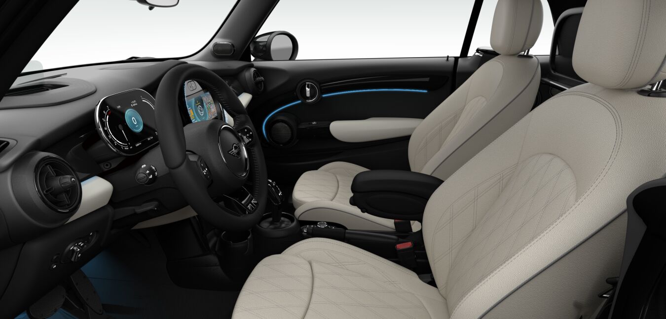 MINI MINI Cabrio im Innenraum seitlich MINI MINI Cabrio im Innenraum seitlich