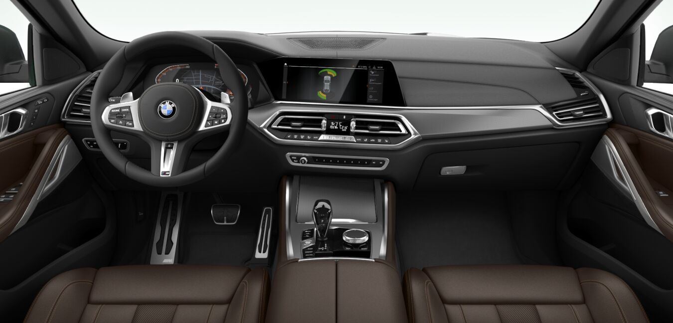 BMW BMW X im Innenraum von vorne