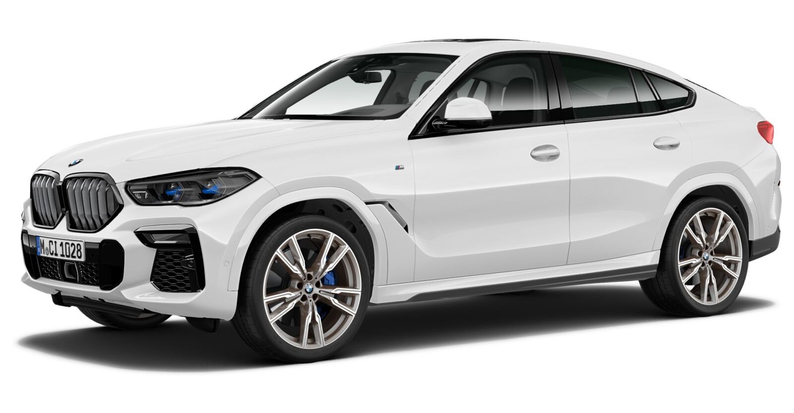 BMW BMW X in Weiß von vorne BMW BMW X in Weiß von vorne