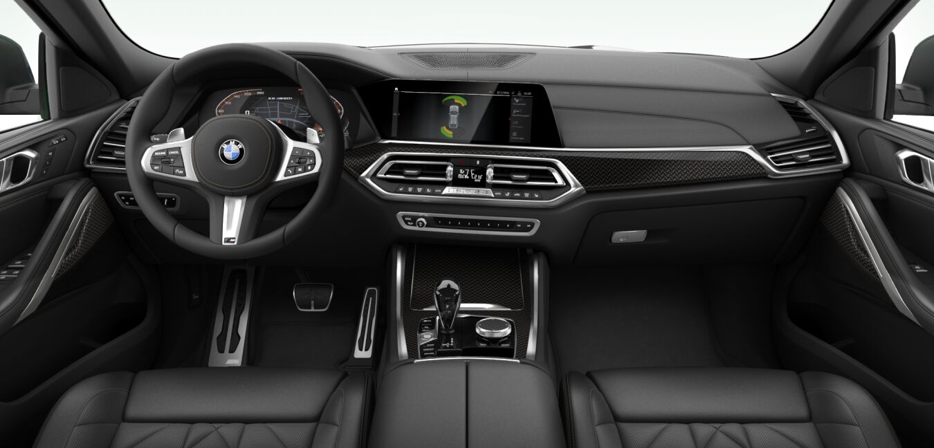 BMW BMW X im Innenraum von vorne