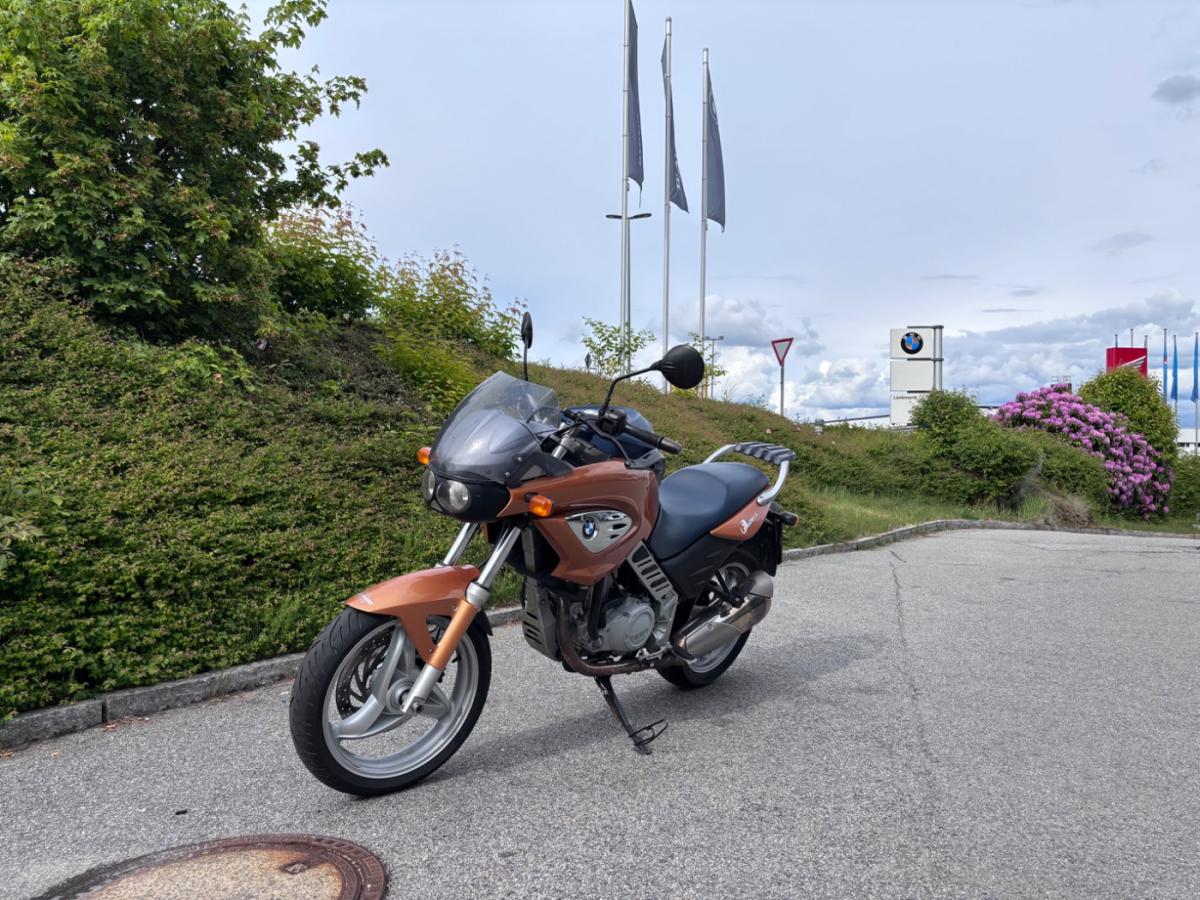 BMW F 650 CS (KRAD) von vorne BMW F 650 CS (KRAD) von vorne