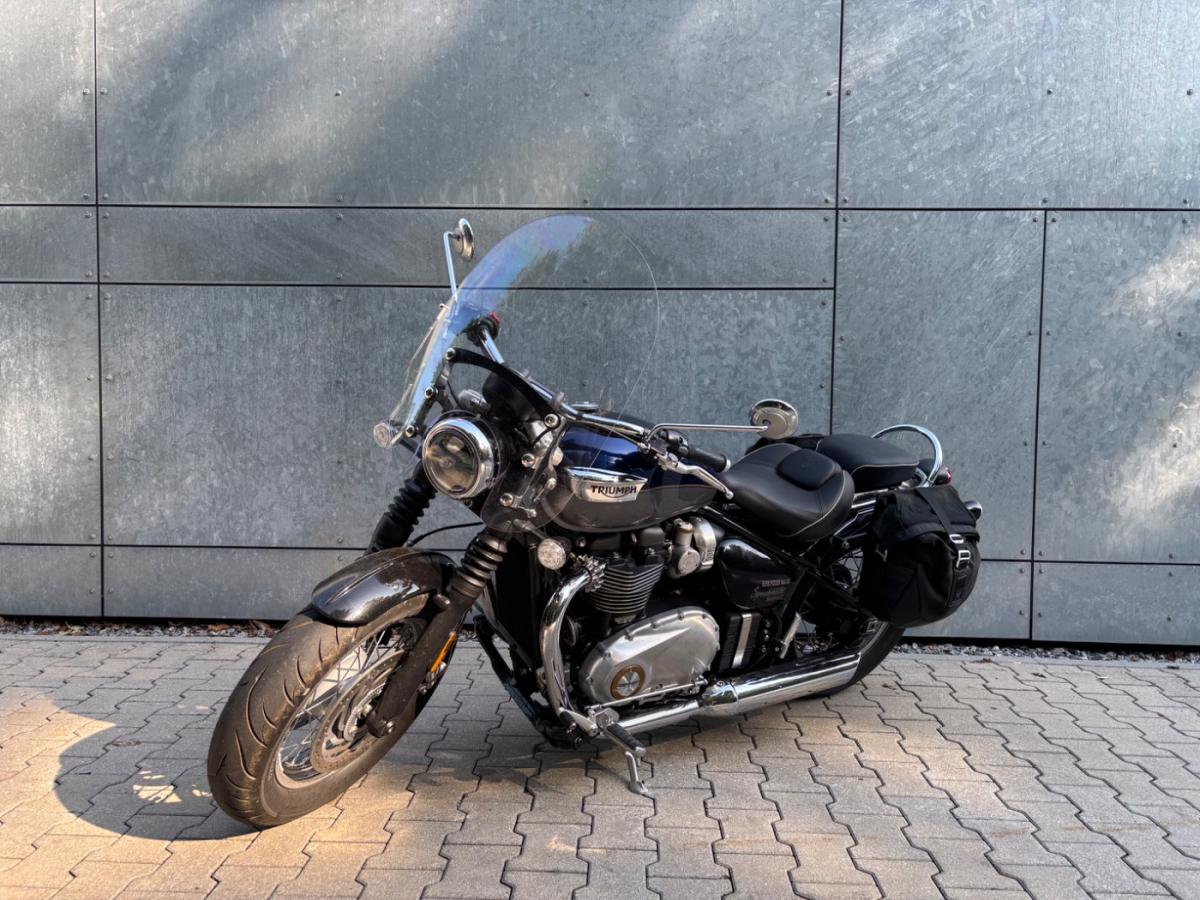 TRIUMPH Bonneville Speedmaster 1200 von vorne TRIUMPH Bonneville Speedmaster 1200 von vorne