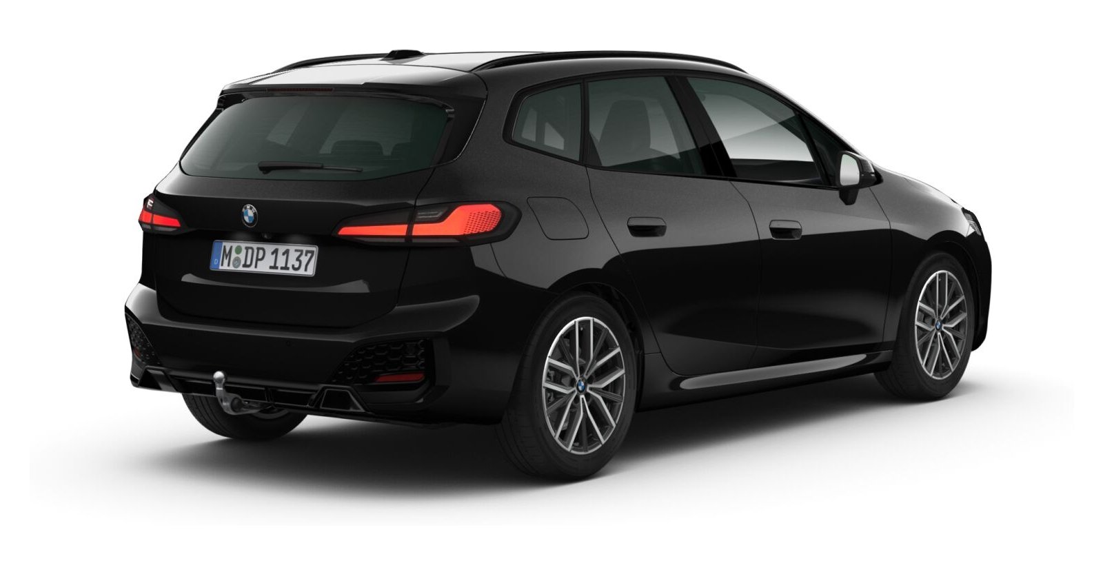 BMW BMW 2er in Schwarz von hinten BMW BMW 2er in Schwarz von hinten