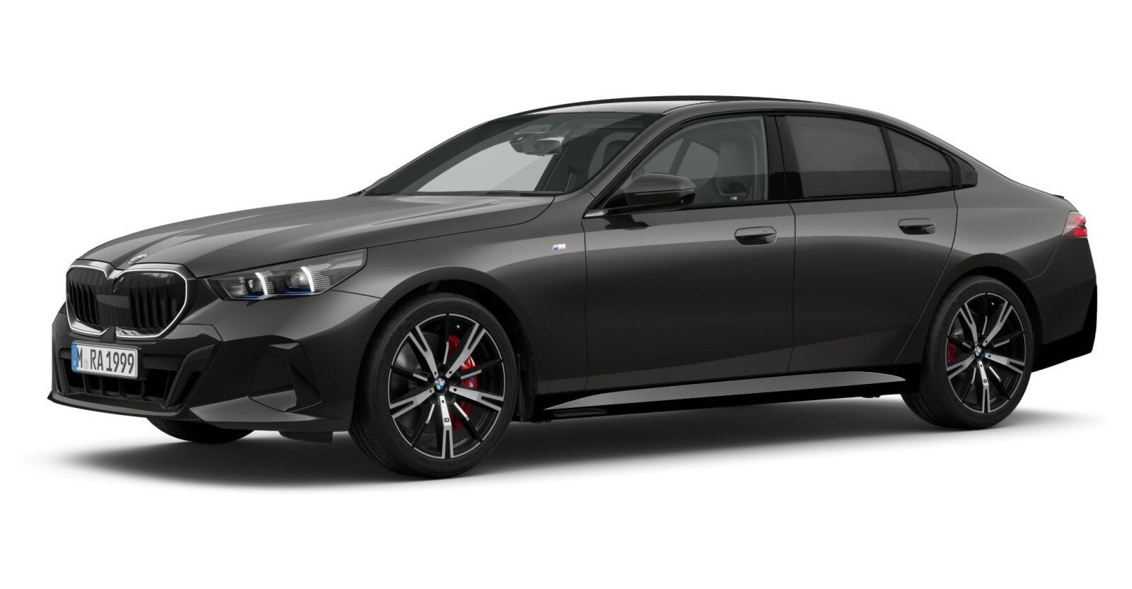 BMW BMW 5er in Grau von vorne BMW BMW 5er in Grau von vorne