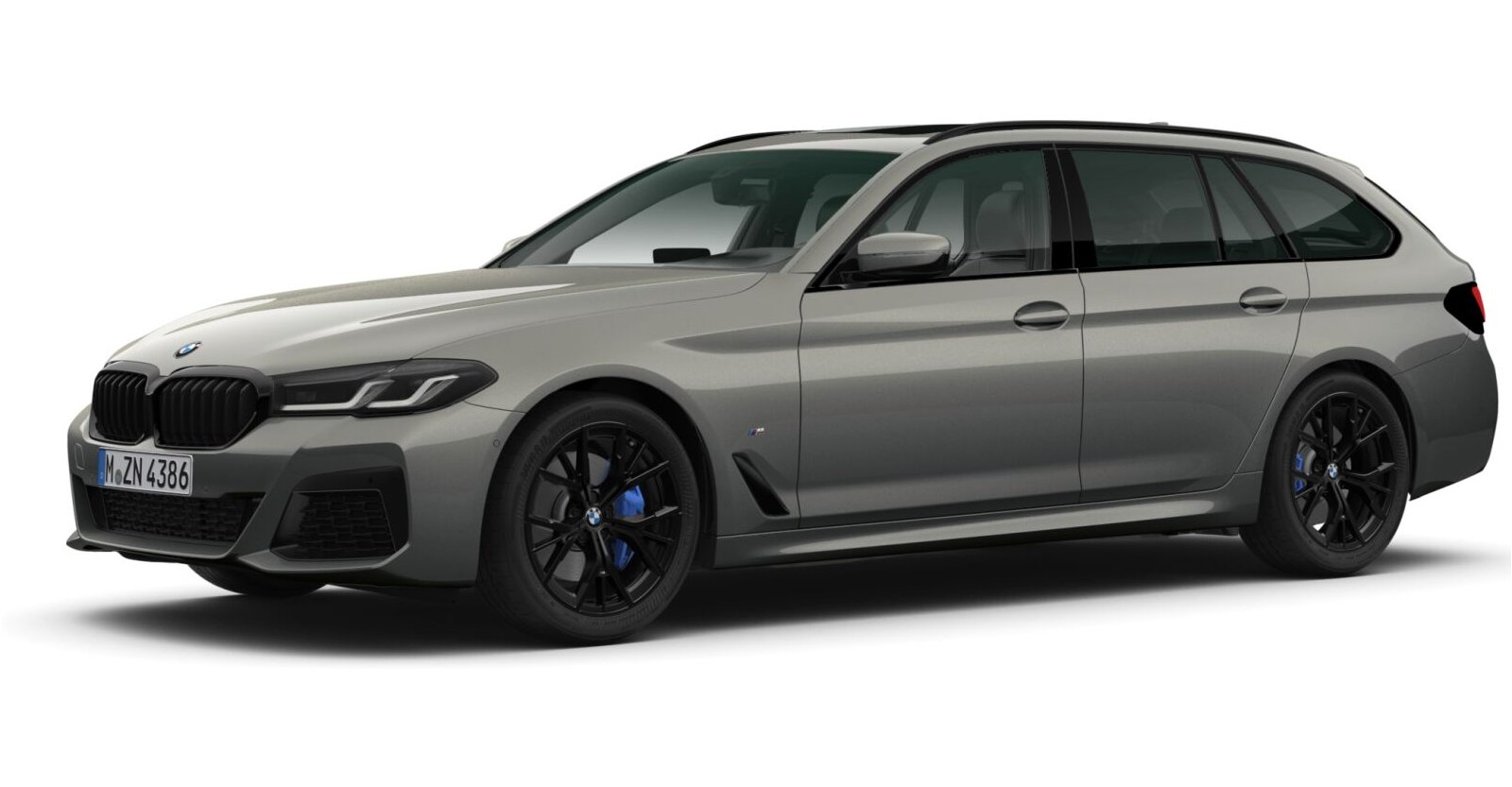 BMW BMW 5er in Grau von vorne BMW BMW 5er in Grau von vorne