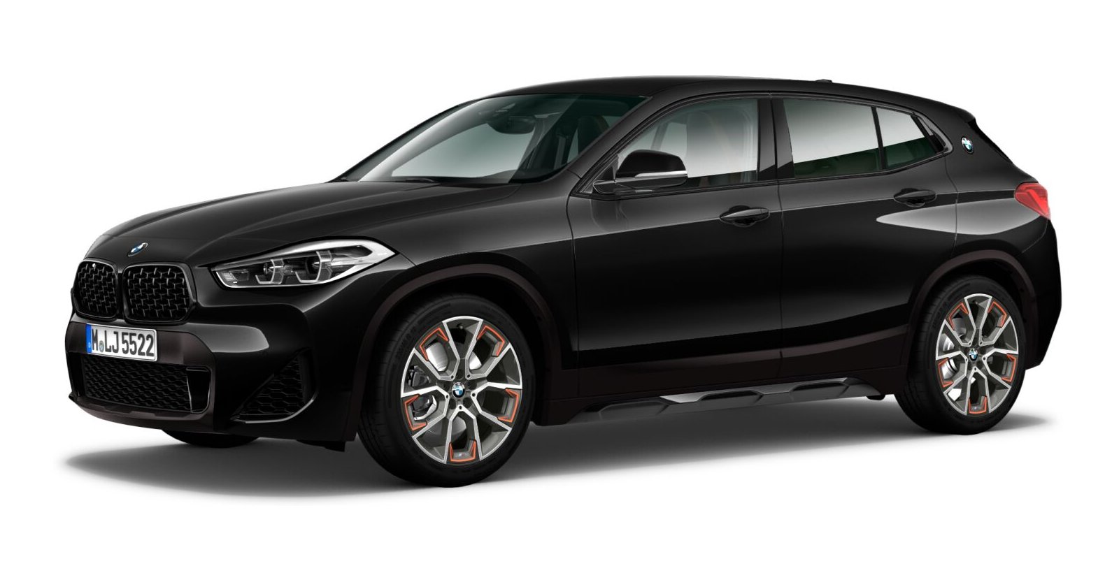 BMW BMW X in Schwarz von vorne BMW BMW X in Schwarz von vorne
