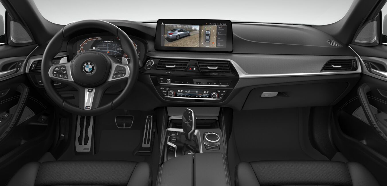 BMW BMW 5er im Innenraum von vorne BMW BMW 5er im Innenraum von vorne