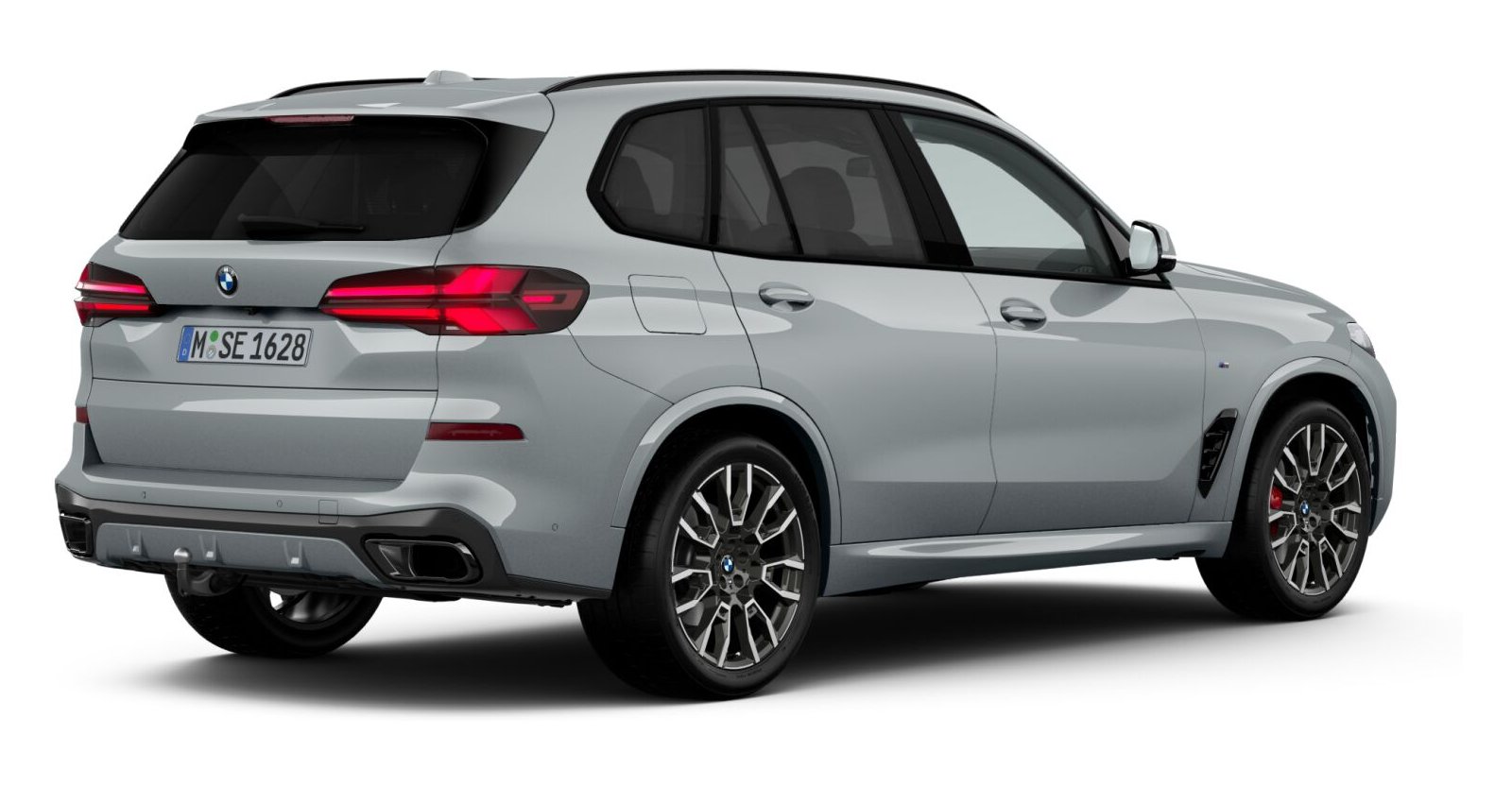 BMW BMW X in Grau von hinten