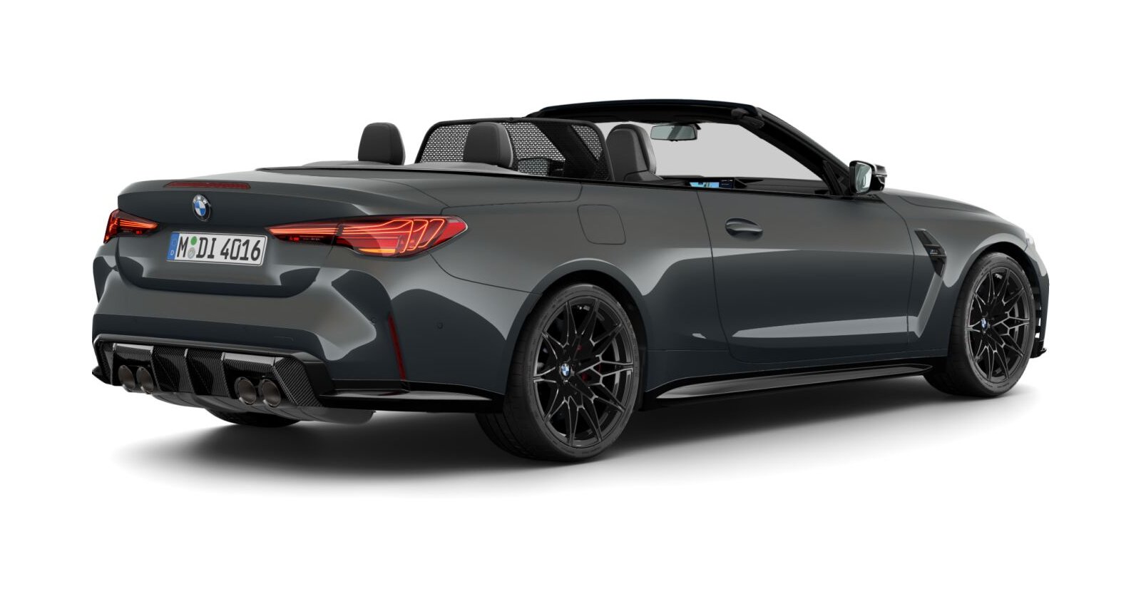 BMW BMW M in Grau von hinten BMW BMW M in Grau von hinten