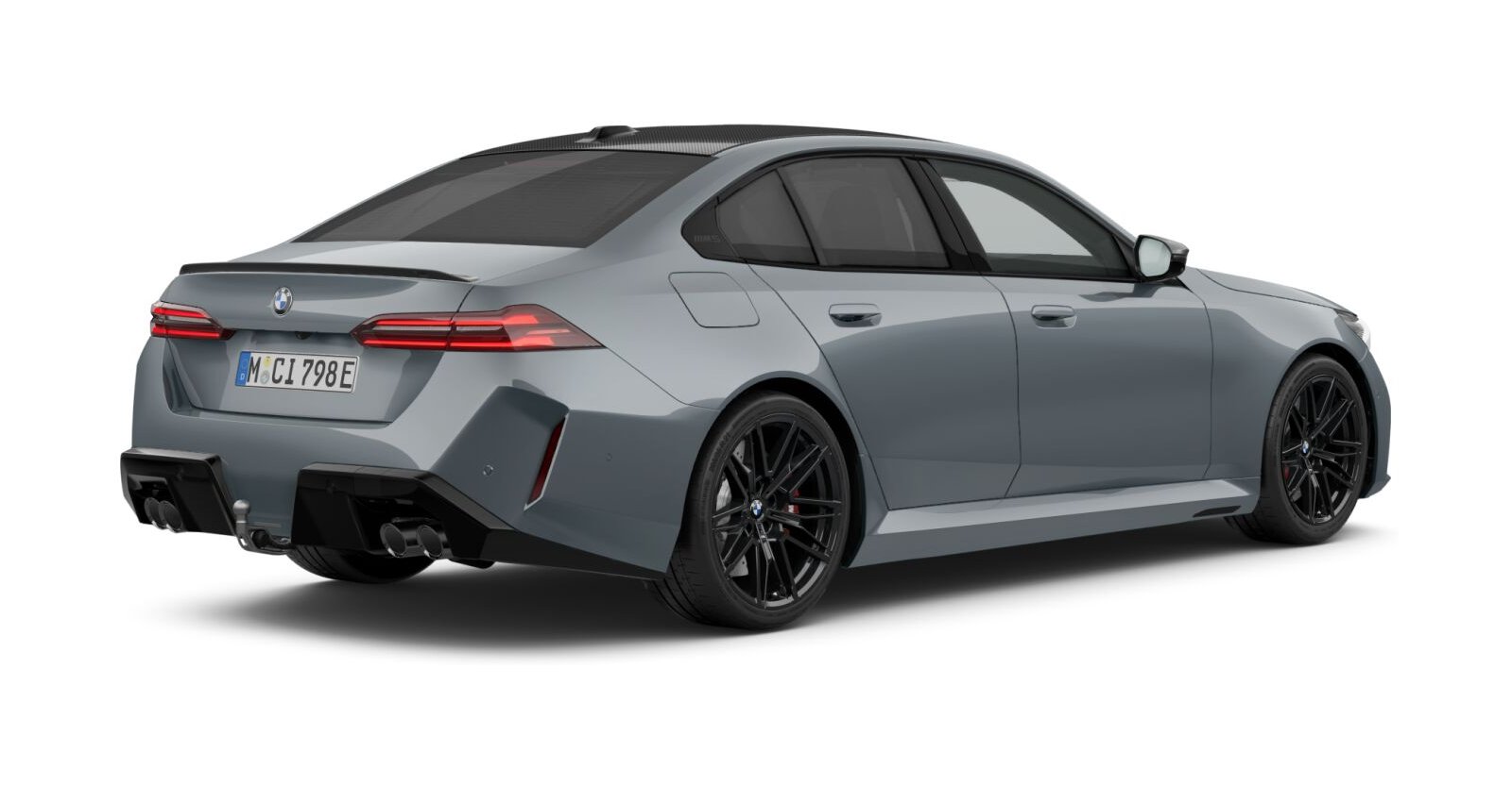 BMW BMW M in Grau von hinten BMW BMW M in Grau von hinten