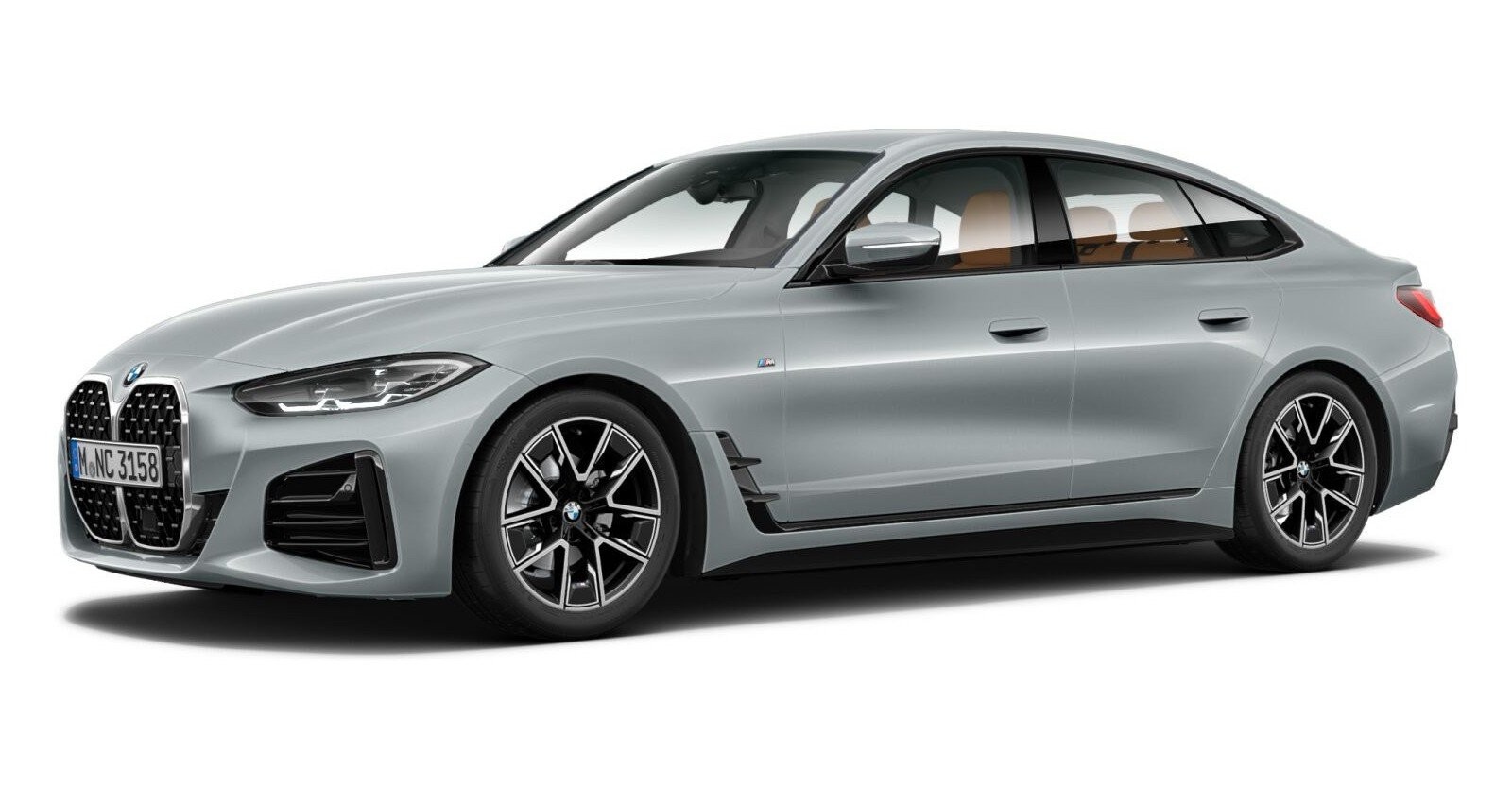 BMW BMW 4er in Grau von vorne BMW BMW 4er in Grau von vorne