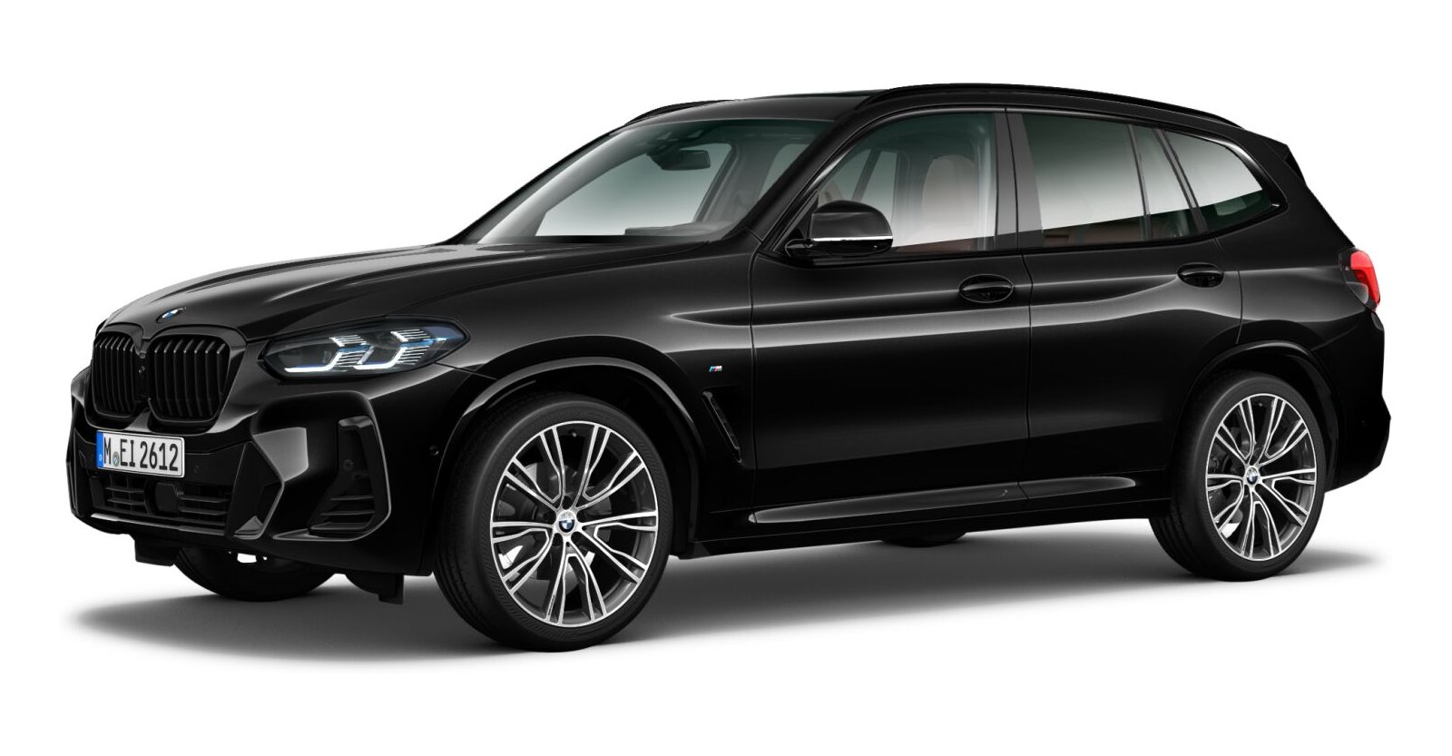 BMW BMW X in Schwarz von vorne BMW BMW X in Schwarz von vorne